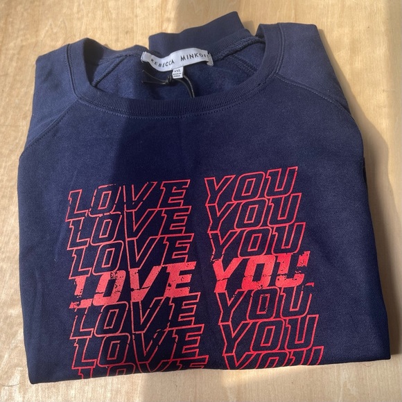 Rebecca Minkoff Jennings "Love You" Sweatshirt - Picture 10 of 11
